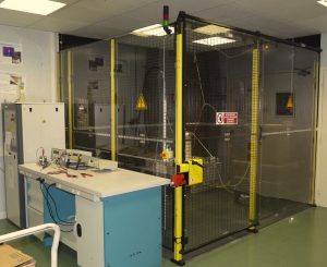 Safety cage guard + polycarbonate panels
